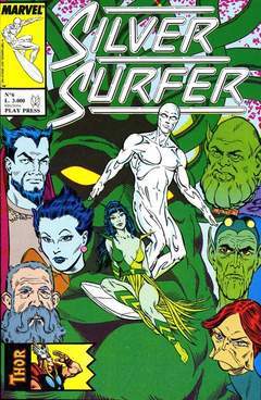 SILVER SURFER 6-Play Press- nuvolosofumetti.