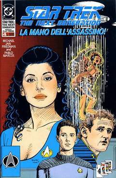 STAR TREK NEXT GENERATION 4-Play Press- nuvolosofumetti.