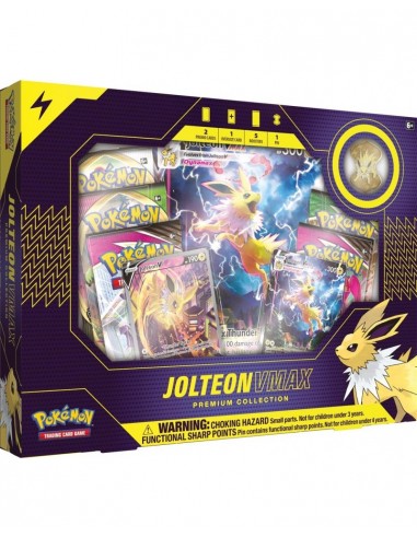 Pokemon collezione premium Jolteon-VMAX con spilla