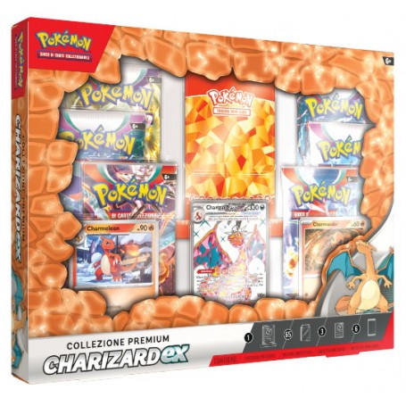 Pokemon collezione premium Charizard ex