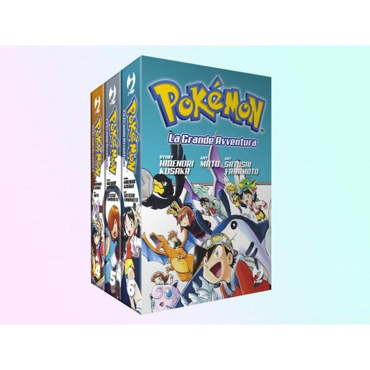 POKEMON la grande avventura box 2 2-Jpop- nuvolosofumetti.