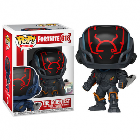 POP GAMES FORTNITE THE SCIENTIST 618, FUNKO, nuvolosofumetti,