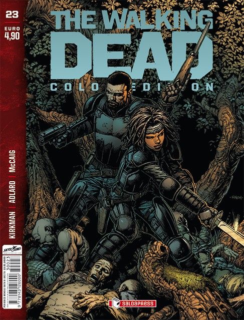 The walking dead edicola color 23