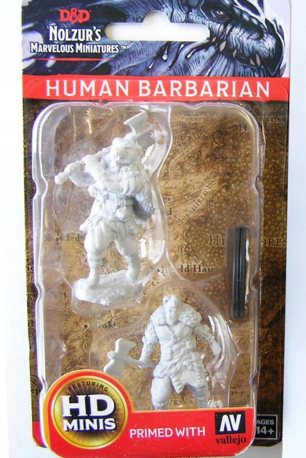 Male Human Barbarian-WIZKIDS/NECA- nuvolosofumetti.