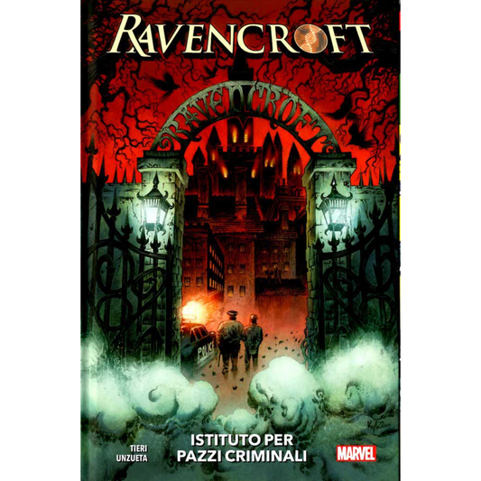 RAVENCROFT ISTITUTO PER PAZZI CRIMINALI, PANINI COMICS, nuvolosofumetti,