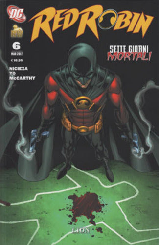 RED ROBIN 6, LION, nuvolosofumetti,