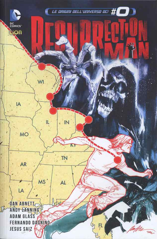 RESURRECTION MAN # 2  una questione di morte o di vita 21-LION- nuvolosofumetti.