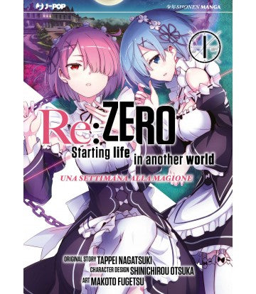 Re:Zero stagione II il manga Una settimana alla Magione 1