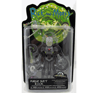 Purge suit Rick - Rick and Morty action figure-funko- nuvolosofumetti.