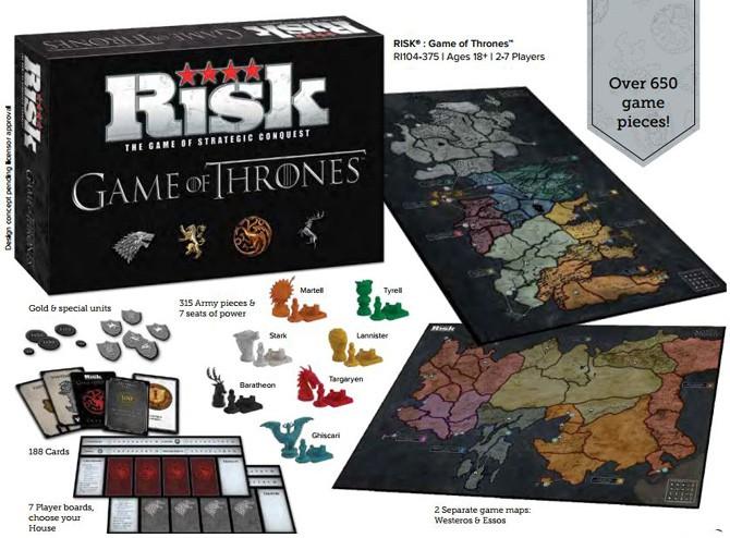 Risk: Games of Thrones - ed. inglese-GIOCHI- nuvolosofumetti.