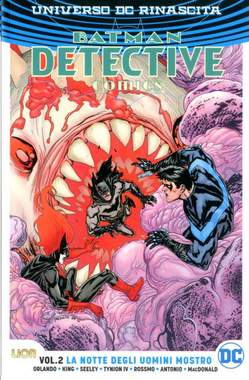 BATMAN DETECTIVE COMICS REBIRTH COLLECTION 2 2-LION- nuvolosofumetti.