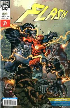 Flash rinascita 59-LION- nuvolosofumetti.