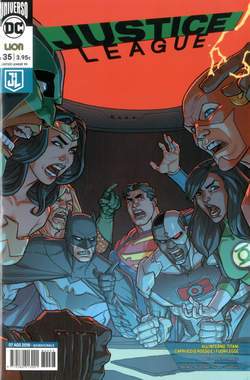 Justice League rinascita 35-LION- nuvolosofumetti.