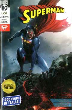Superman # 62 rinascita variant Dell'Otto-LION- nuvolosofumetti.