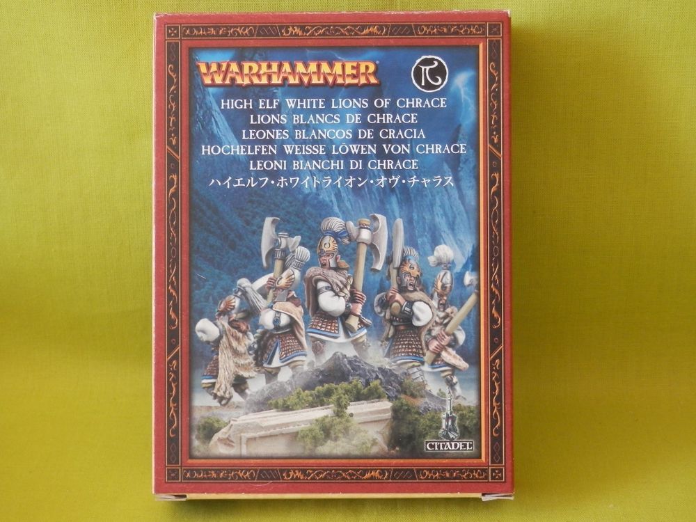 LEONI BIANCHI DI CHRACE-Games Workshop- nuvolosofumetti.
