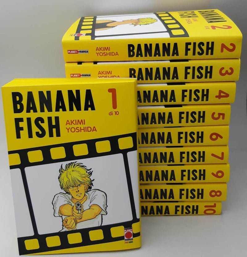 Banana Fish dal n 1 al n 10 serie completa - tutti di prima edizione- Panini Comics