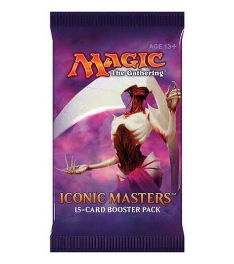 Magic Iconic Masters Bustina, wizard of the coast, nuvolosofumetti,