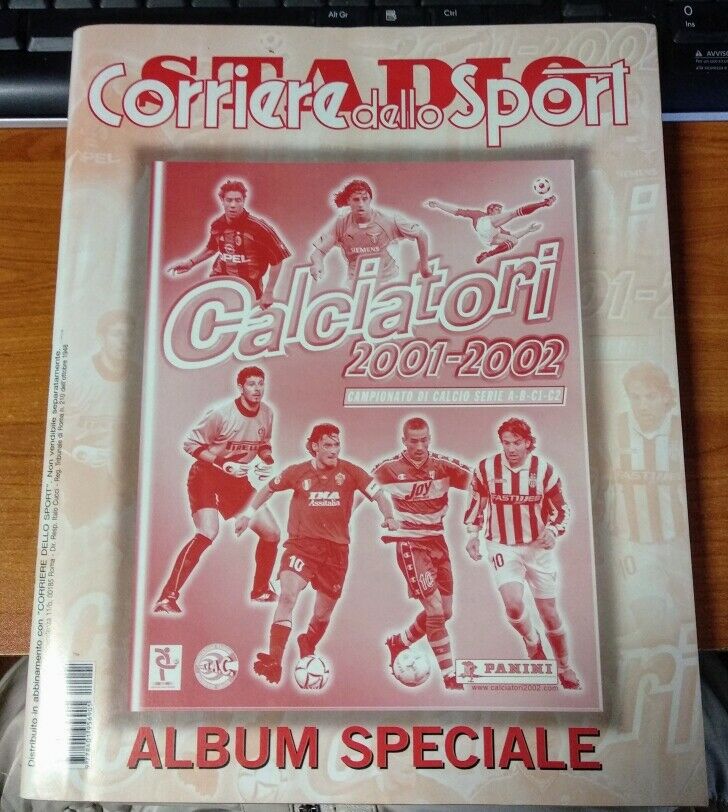 Album Completo Calciatori 2001/2002 speciale, PANINI, nuvolosofumetti,