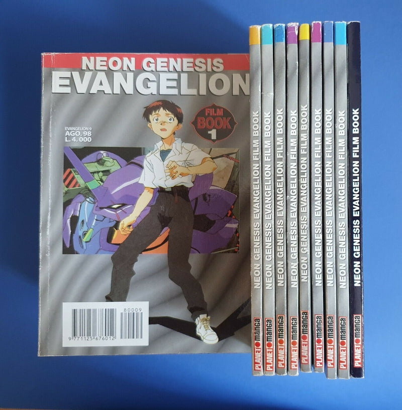 Neon Genesis Evangelion film book dal n 1 al n 10- ed. planet manga, COMPLETE E SEQUENZE, nuvolosofumetti,