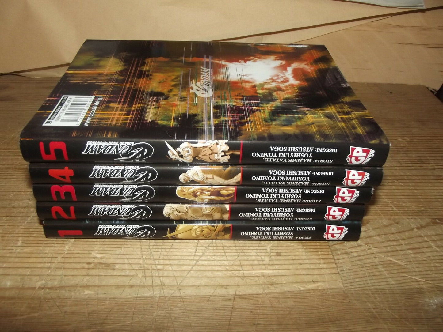 Gundam called turn a gundam dal n 1 al n 5 - gp manga