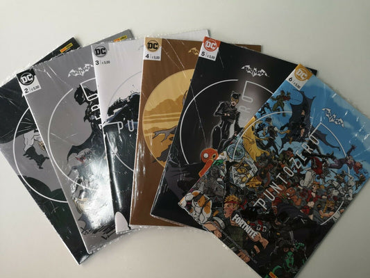 Batman Fortnite Punto Zero dal n. 1 al n. 6 edizione variant - completa - Panini
