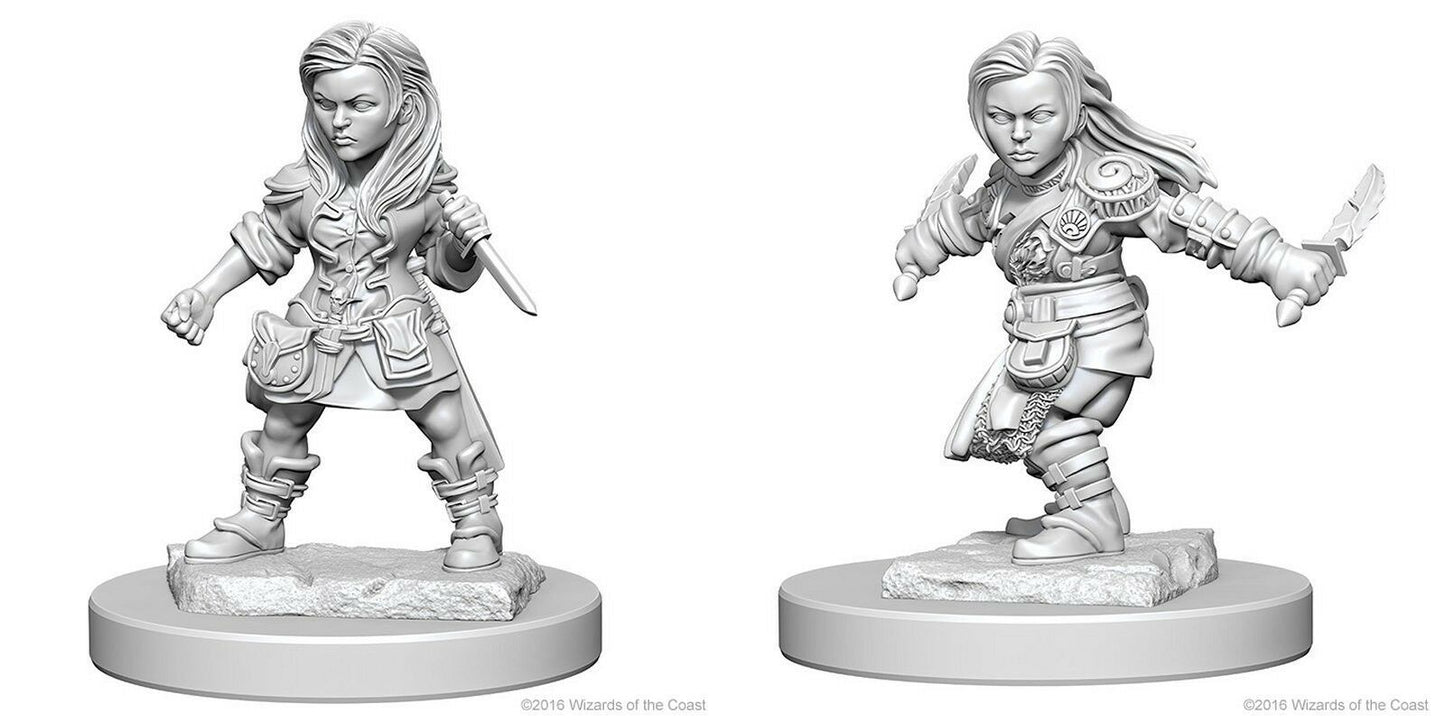 D&D Nolzur's : Halfling Rogue (Female-WIZKIDS/NECA- nuvolosofumetti.