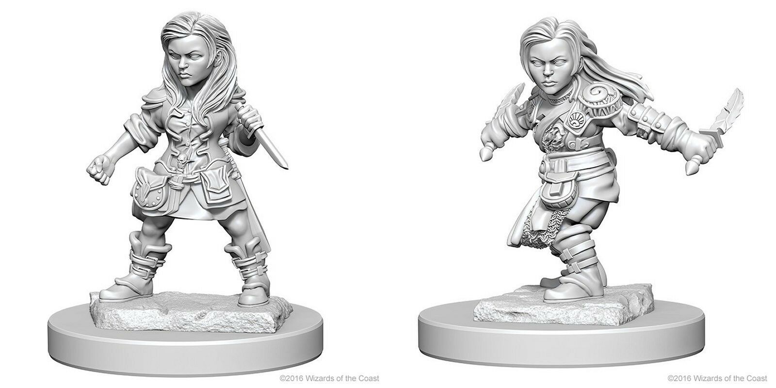 D&D Nolzur's : Halfling Rogue (Female-WIZKIDS/NECA- nuvolosofumetti.