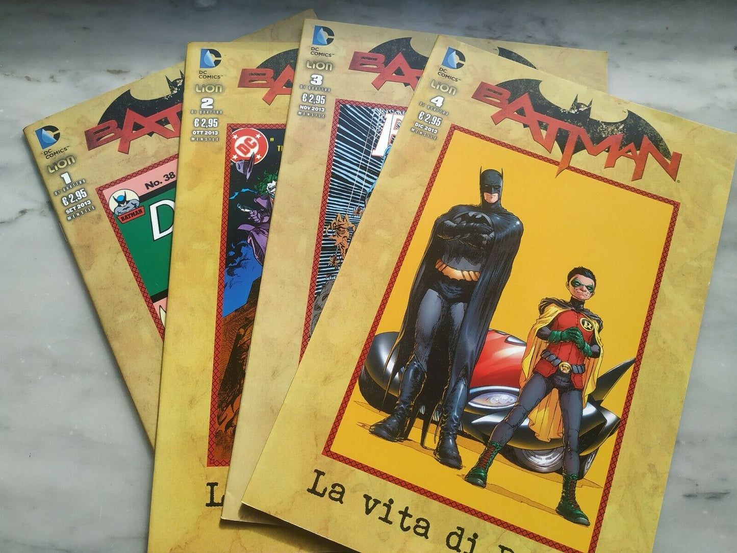 Batman la vita di Robin dal n 1 al n 4- Lion