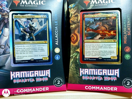 Magic Kamigawa dinastia Neon Commander Deck
