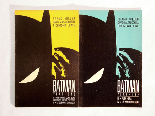 batman Year One completa di 2 albi -Rizzoli -Allegati alla rivista