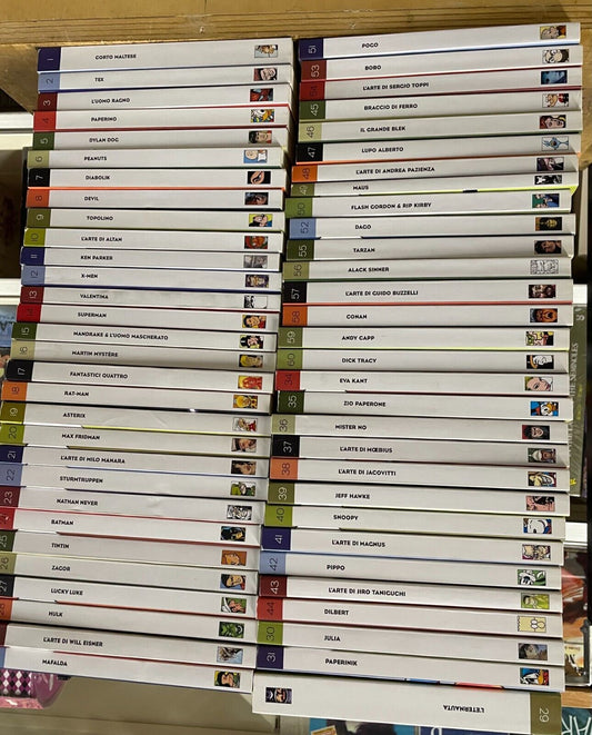 Classici del fumetto di republica completa 1/60