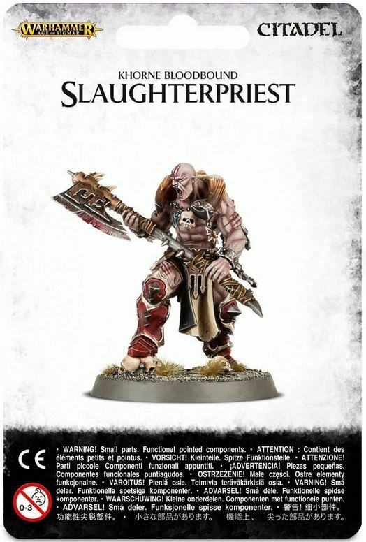 Blades Of Khorne Slaughterpriest, GAMES WORKSHOP, nuvolosofumetti,