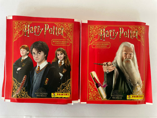 Sticker Harry Potter - manuale per maghi e streghe 5 pacchetti