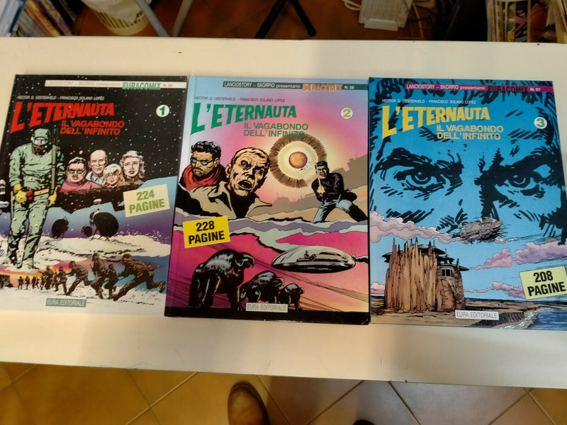 L'eternauta -volume 1 -2 e 3 Eura Comics