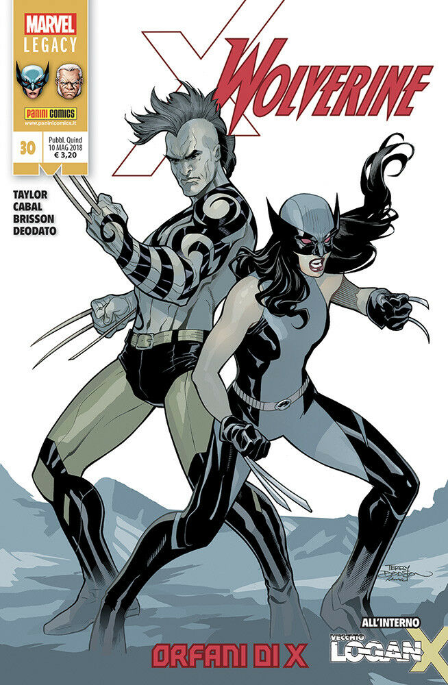 Wolverine dal n. 30 al n. 50 sequenza  saga completa -edizioni Panini Comics, COMPLETE E SEQUENZE, nuvolosofumetti,