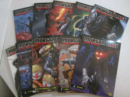 Morgan Lost Dark Novels dal n 1 al n 8 serie comèpleta Bonelli editore