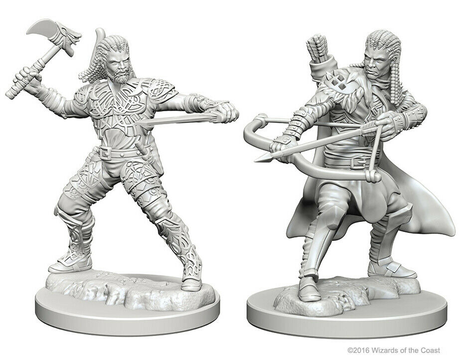 D&D Nolzur's Marvelous Minis: Human Ranger, WIZKIDS/NECA, nuvolosofumetti,