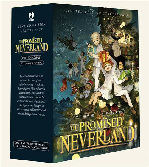 The promised neverland limited edition, Jpop, nuvolosofumetti,