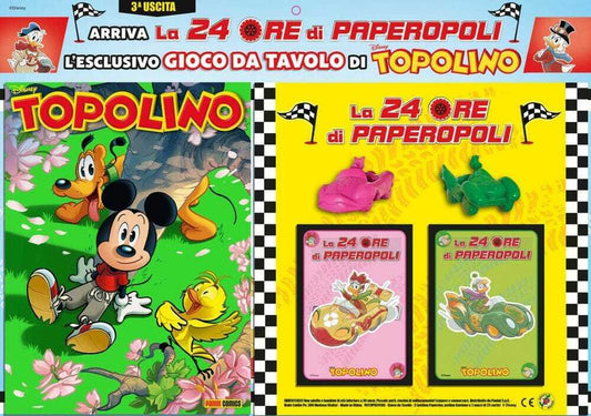 TOPOLINO 3418 + LA 24 ORE DI PAPEROPOLI