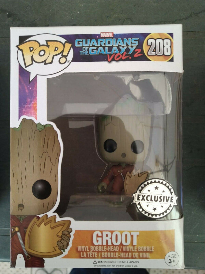 Guardians of the Galaxy 2 Pop! Funko Groot pop 208 Exclusive