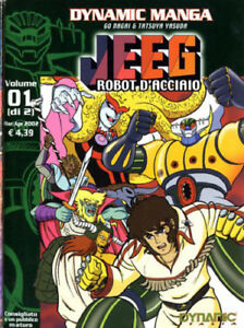 Jeeg Robot D'acciaio numeo 1 e 2 serie completa - Dynit