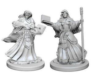 D&D Nolzur's Marvelous Miniatures - Human Wizard, WIZKIDS/NECA, nuvolosofumetti,