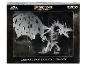 Pathfinder Deep Cuts Unpainted Gargantuan Skeletal Dragon, WIZKIDS/NECA, nuvolosofumetti,