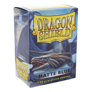Dragon Shield 100 Standard card sleeves BLUE MATT