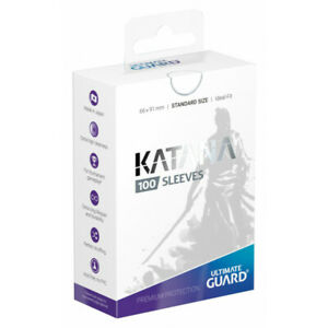 Ultimate Guard Katana Sleeves: Standard Size White (100)