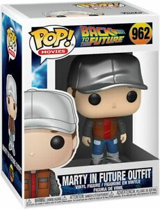 POP MOVIES BACK TO THE FUTURE MARTY 1955 # 962, FUNKO, nuvolosofumetti,
