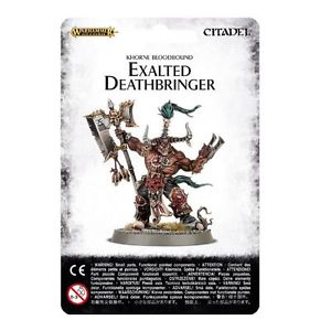 KHORNE BLOODBOUND BLOOD EXALTED DEATHBRINGER-GAMES WORKSHOP- nuvolosofumetti.