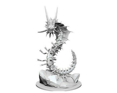 D&D Nolzur’s Marvelous Miniatures: Adult Remorhaz non colorato, WIZKIDS/NECA, nuvolosofumetti,