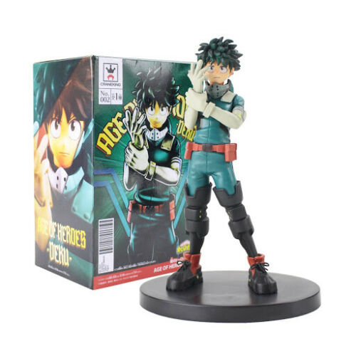 MY HERO ACADEMIA - AGE OF THE HEROES - IZUKU MIDORIYA DEKU FIGURE 16CM, BANPRESTO, nuvolosofumetti,