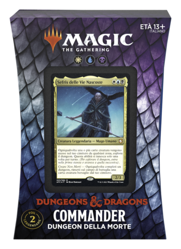 Magic Dungeons & Dragons Forgotten Realms COMMANDER Dungeon della morte